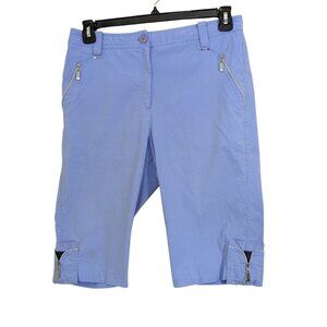 Jamie Sadock Womens Golf Capri Pants Size 10 Lilac Purple Stretch Zip Pockets